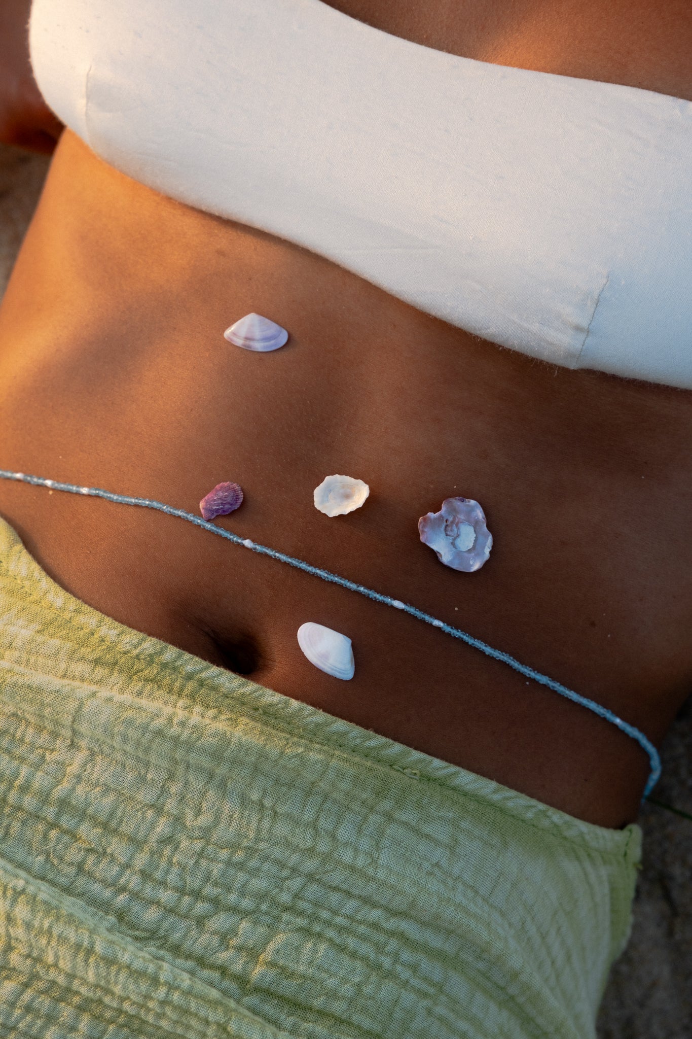 Blu Belly Chain