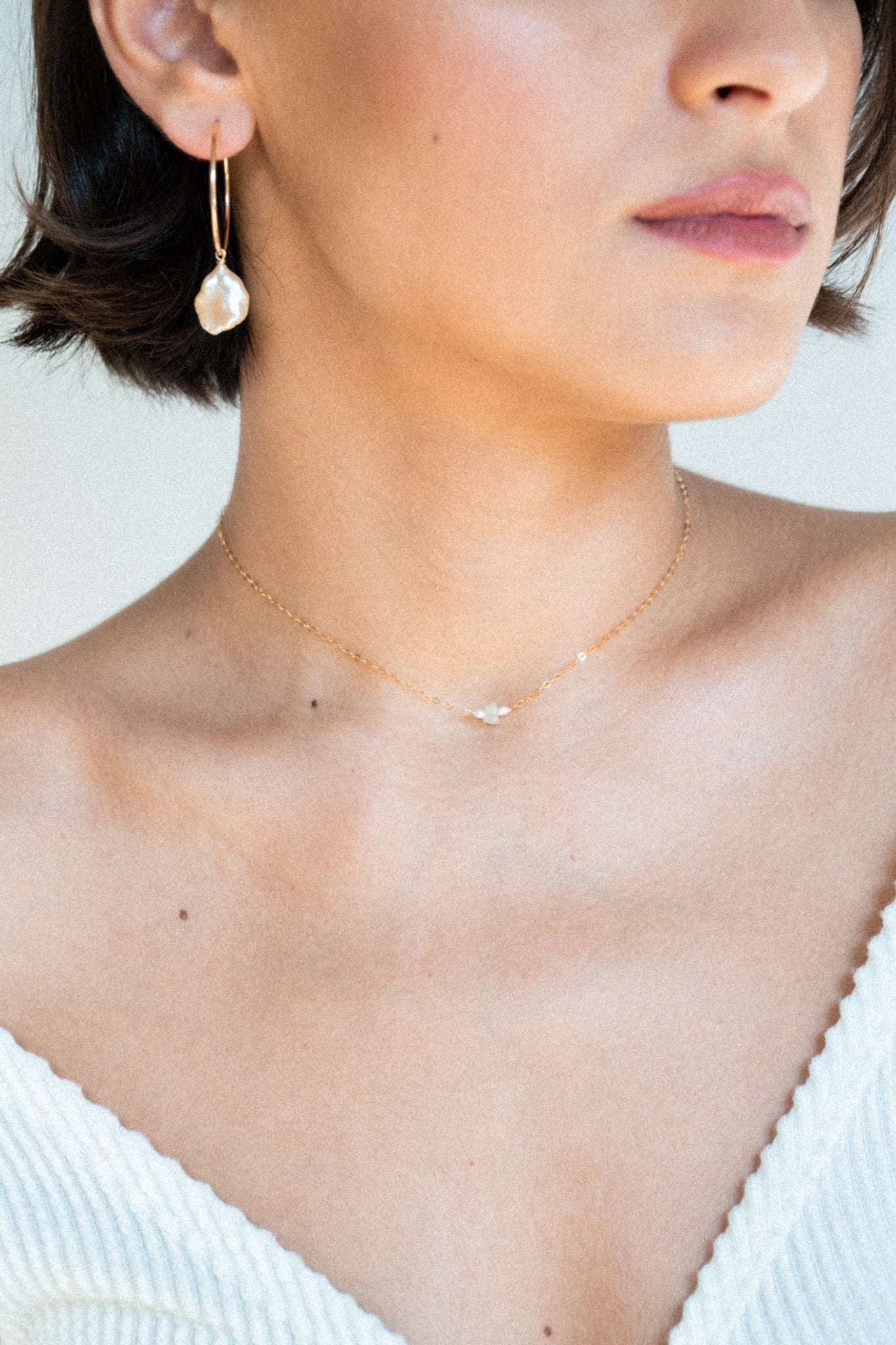 Dainty gold clearance choker necklace